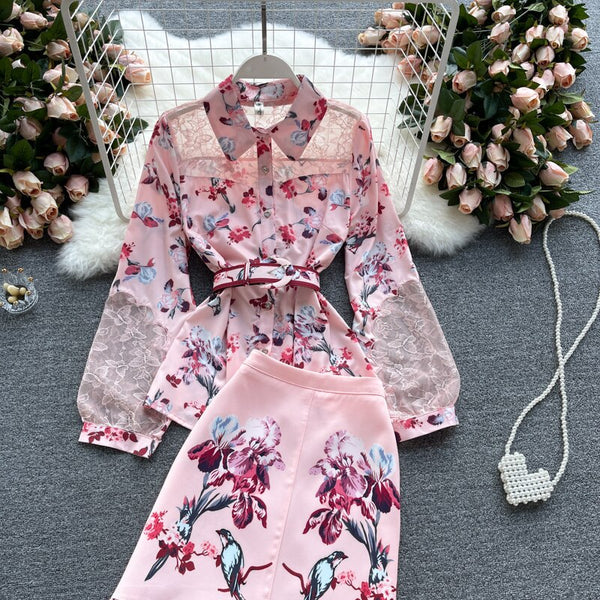 Pankh Miler Spring Summer Printed Coord Set