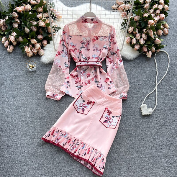 Pankh Miler Spring Summer Printed Coord Set