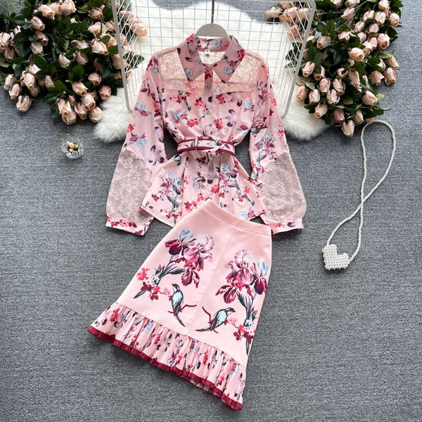 Pankh Miler Spring Summer Printed Coord Set