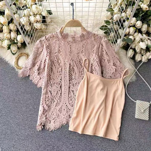 Pankh Darla Crocia Top