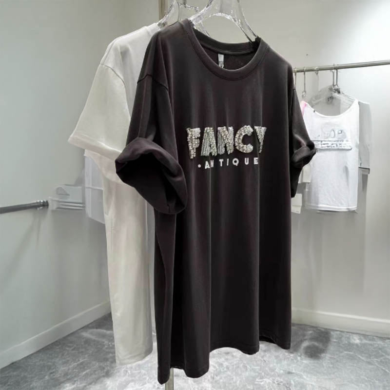 Pankh Fancy Stone Embellished Loose Style Tee