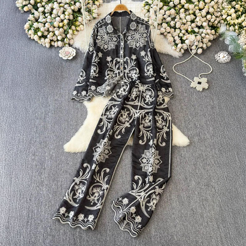 Pankh Edlin Cotton Embroidered Coord Set