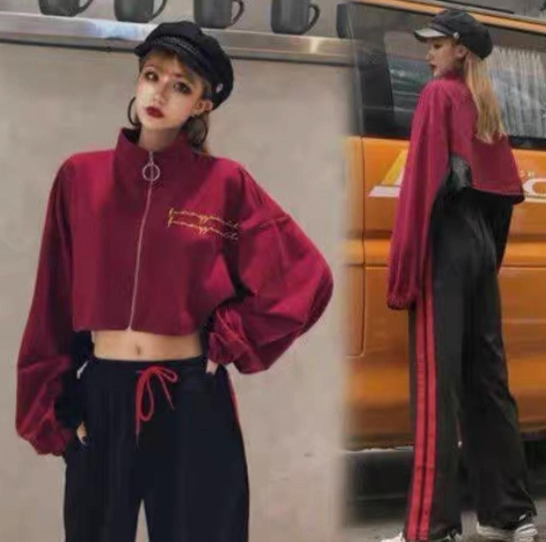 Pankh Eron Crop Top & Pant Travel Set