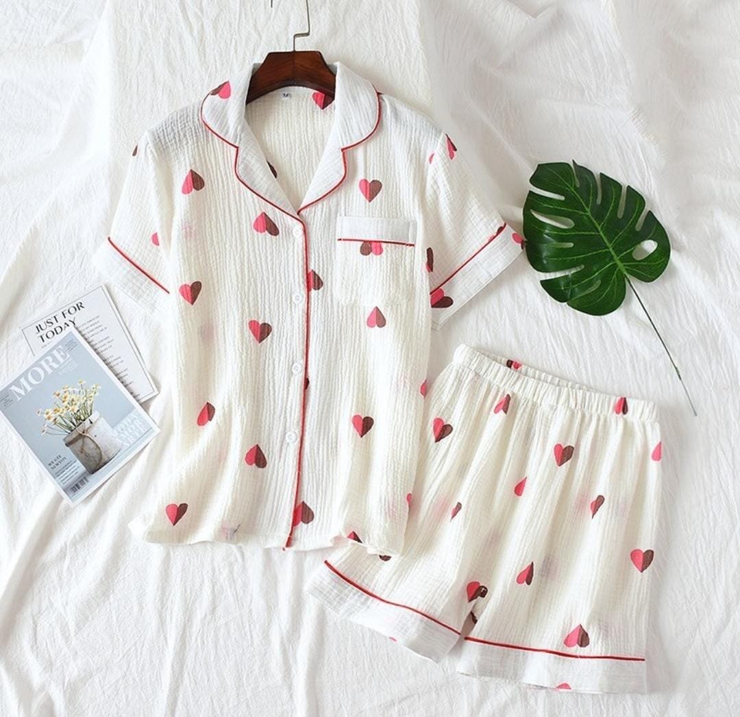 Pankh Bosom Pure Cotton Night Suit