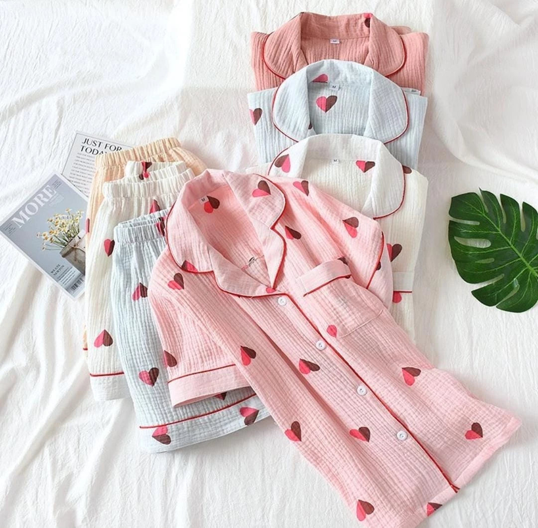 Pankh Bosom Pure Cotton Night Suit