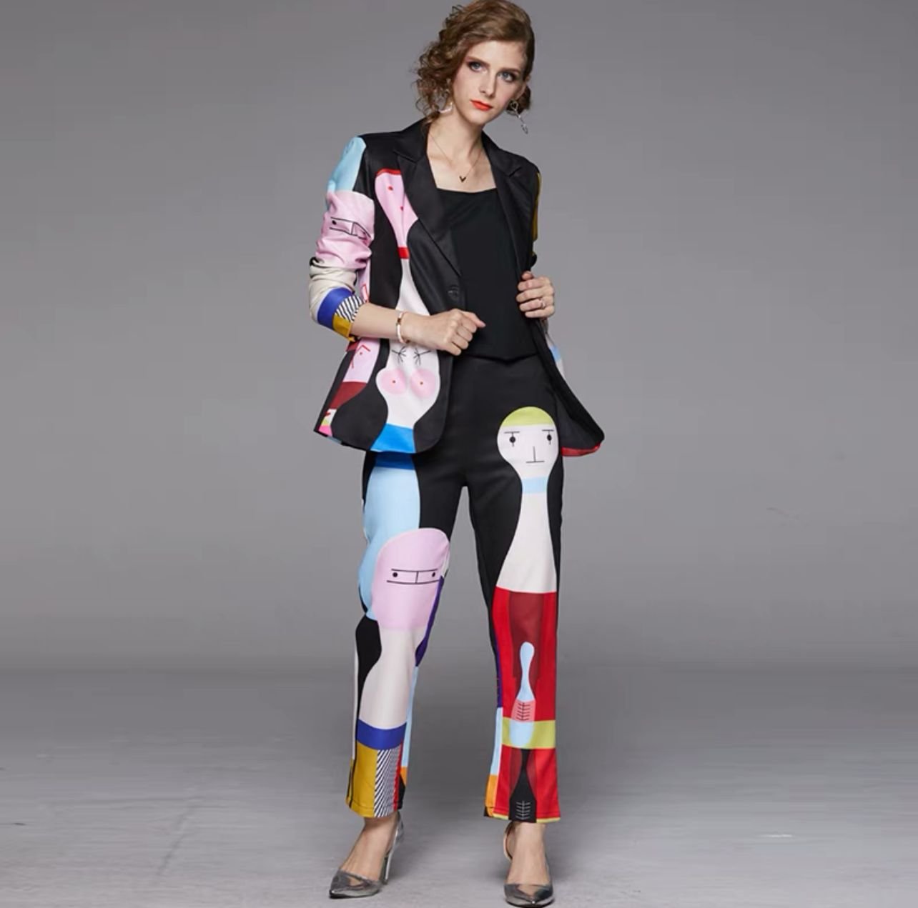 Pankh Laurell Blazer And Pant Suit Coord Set