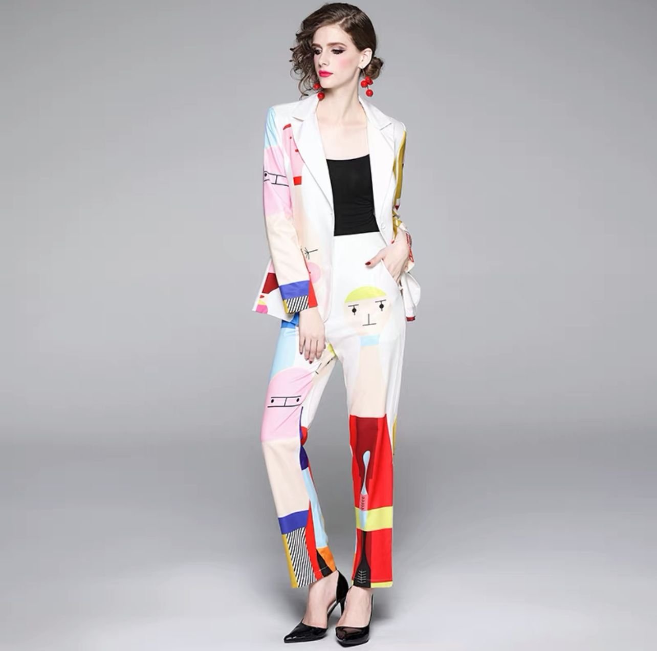 Pankh Laurell Blazer And Pant Suit Coord Set