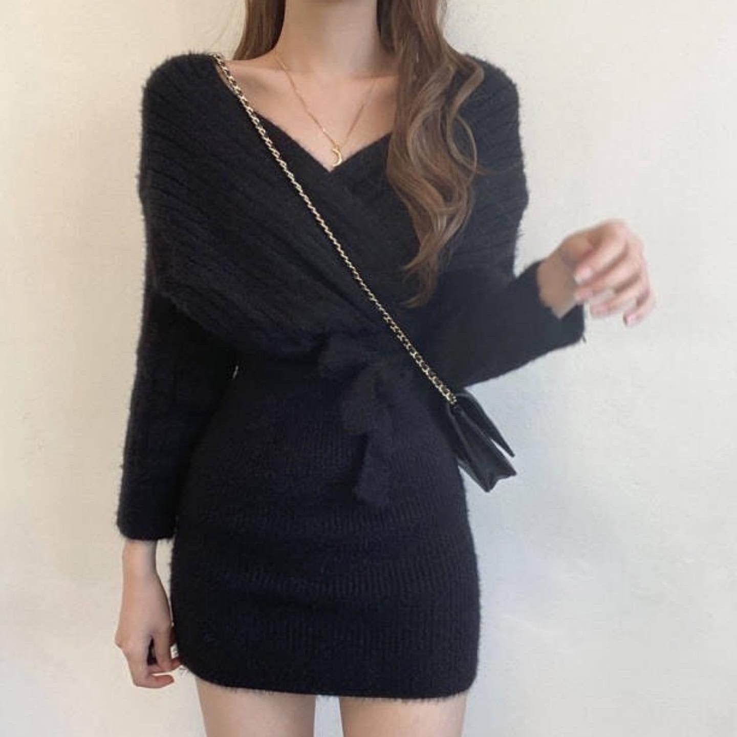 Ruzor Woolen knit Dress