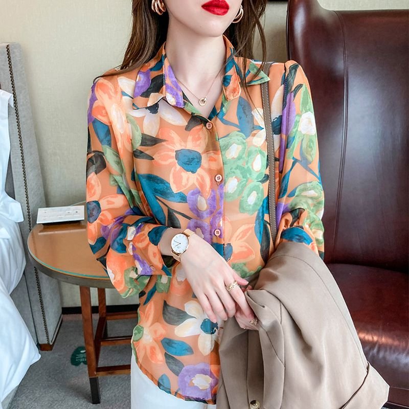 Pankh Ronni Chiffon Shirt