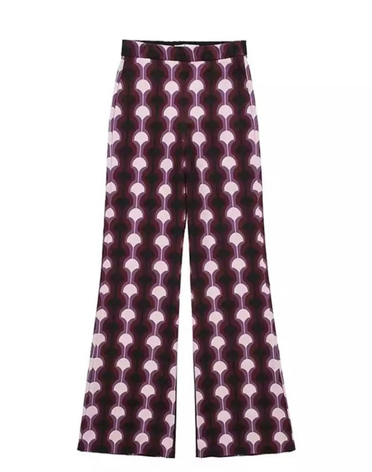 Rosette shirt and pant set