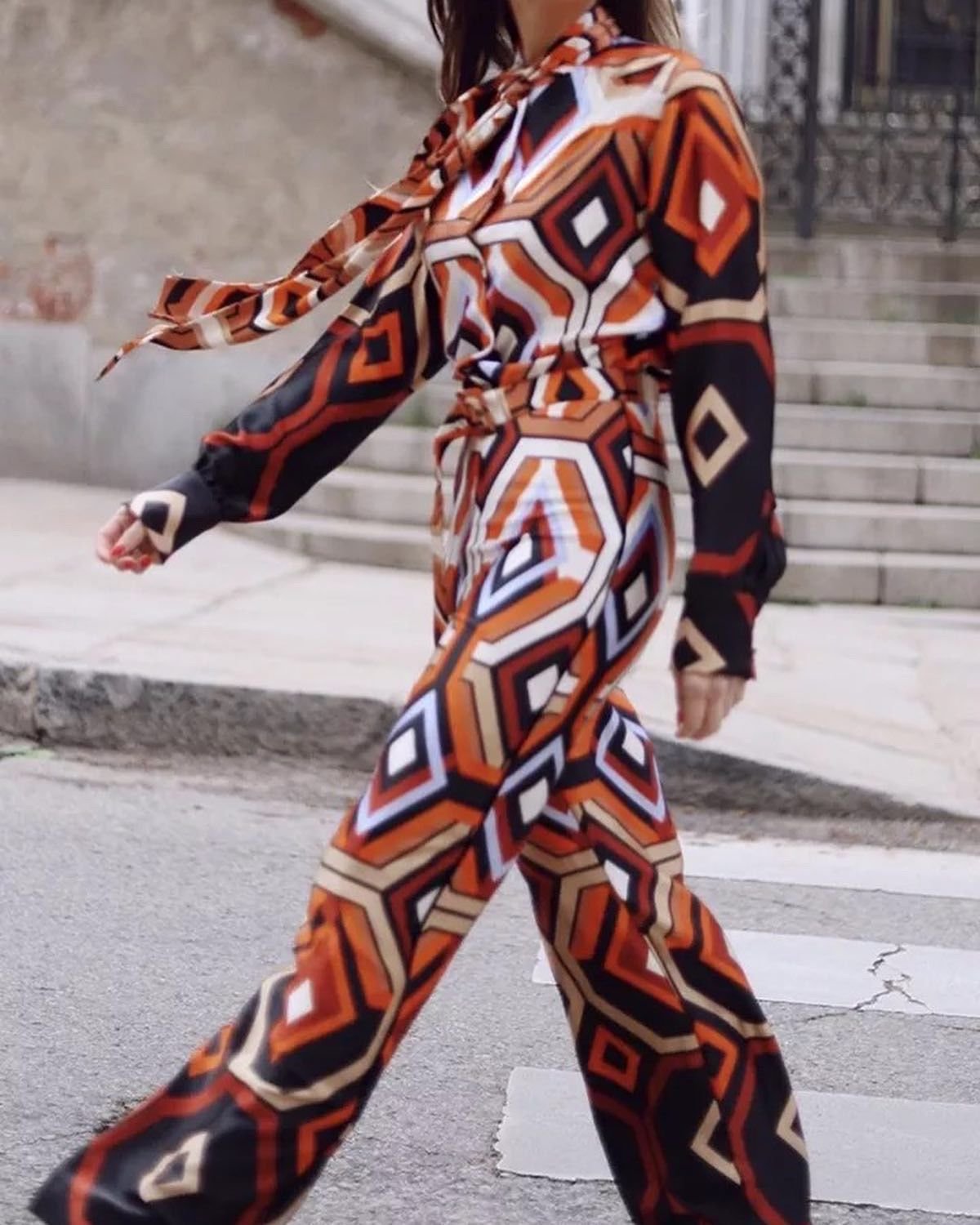 Pankh Mell printed jumpsuit