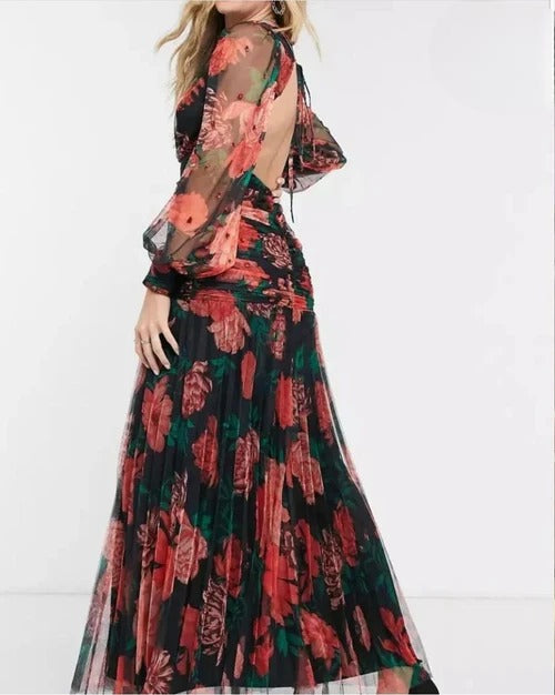 Rosie Georgette Printed Dress