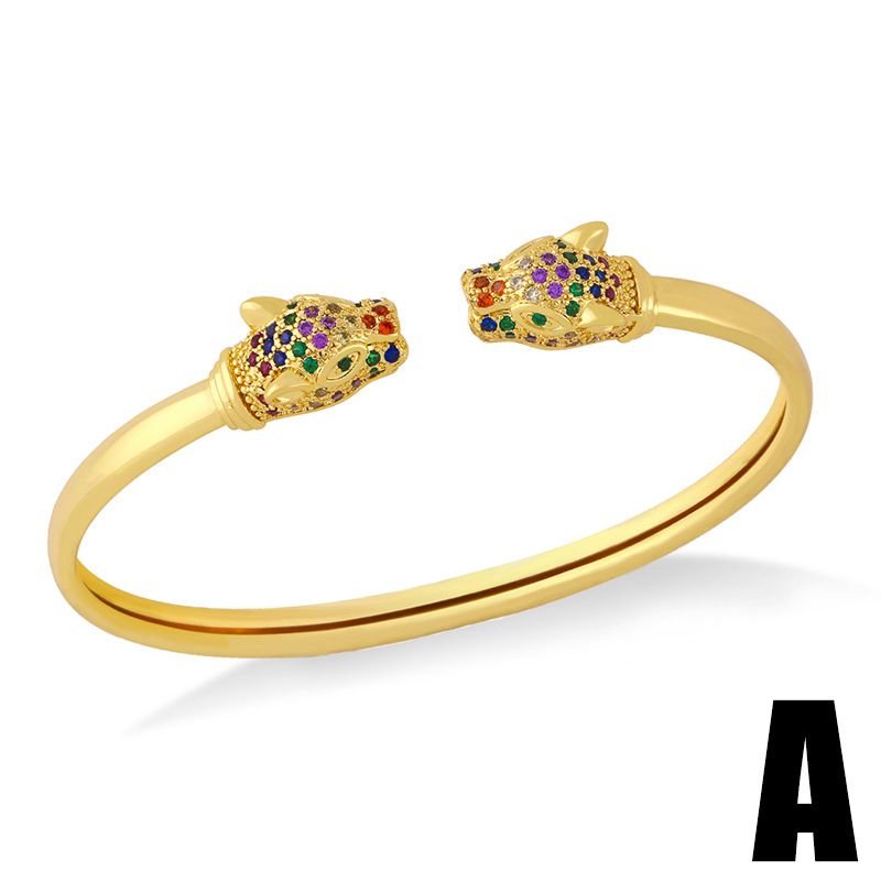 High Quality Multi Color Bracelet Set of 2 (Tiger and Multistone Bangle)