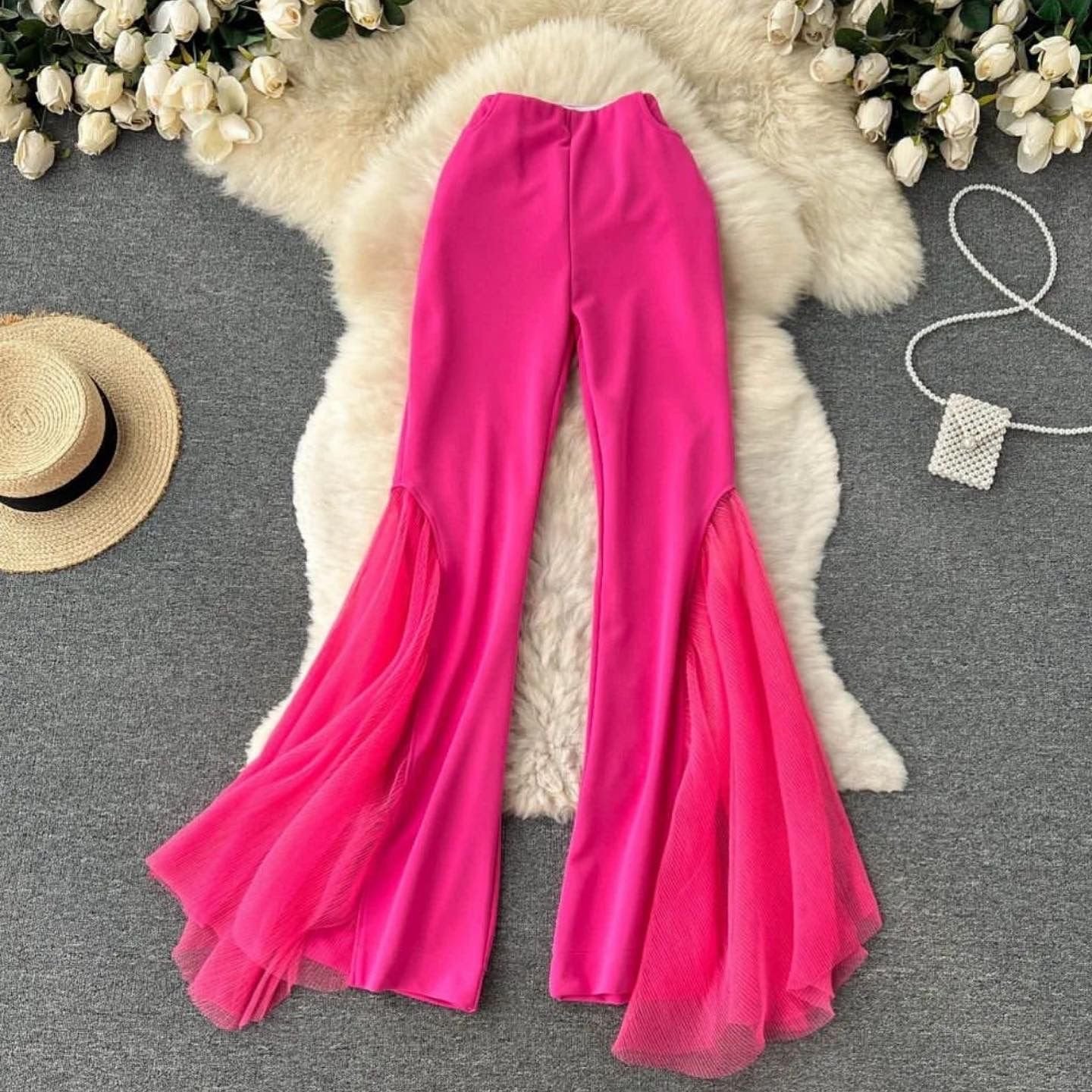 Pankh Genzo High Waist Flaired Pants