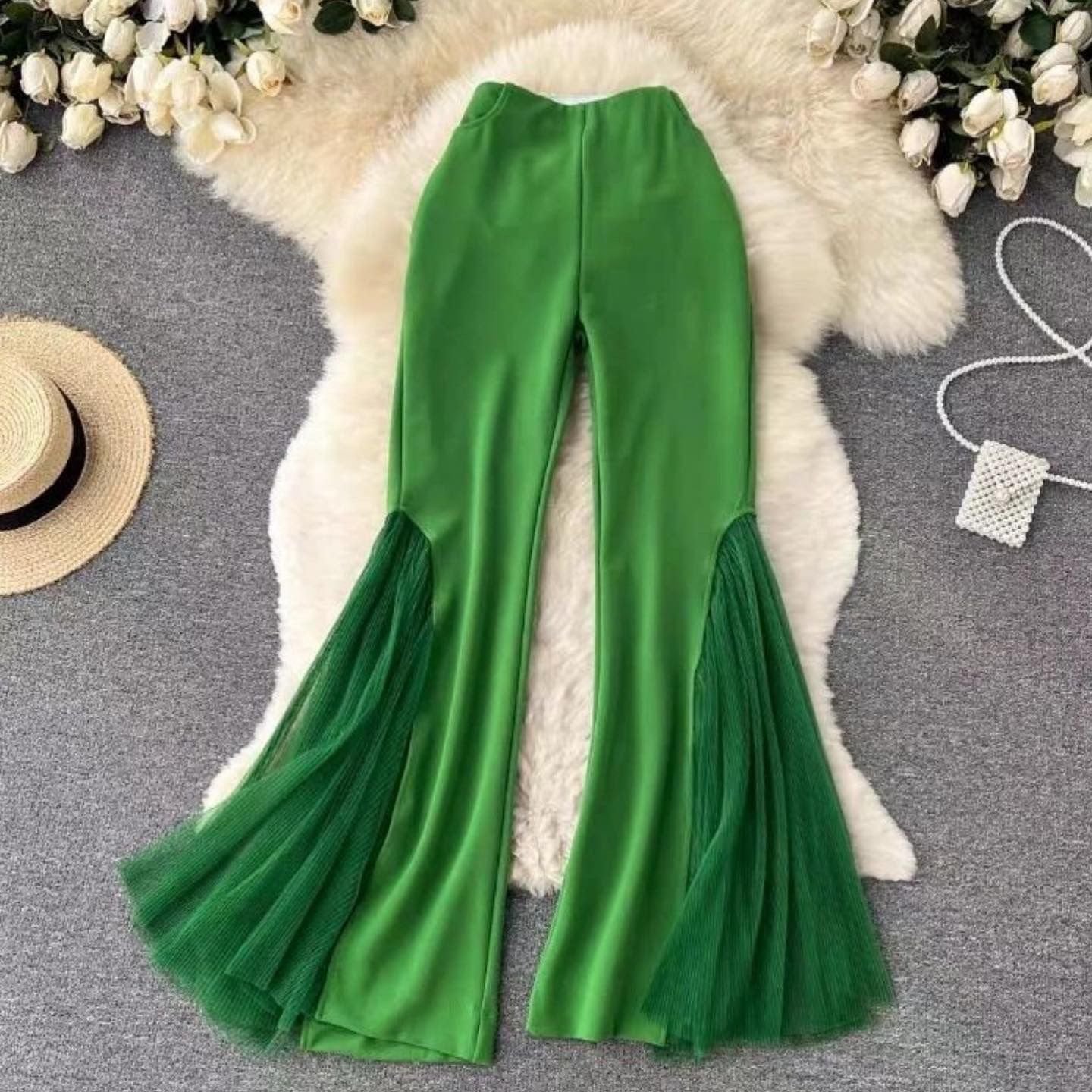 Pankh Genzo High Waist Flaired Pants