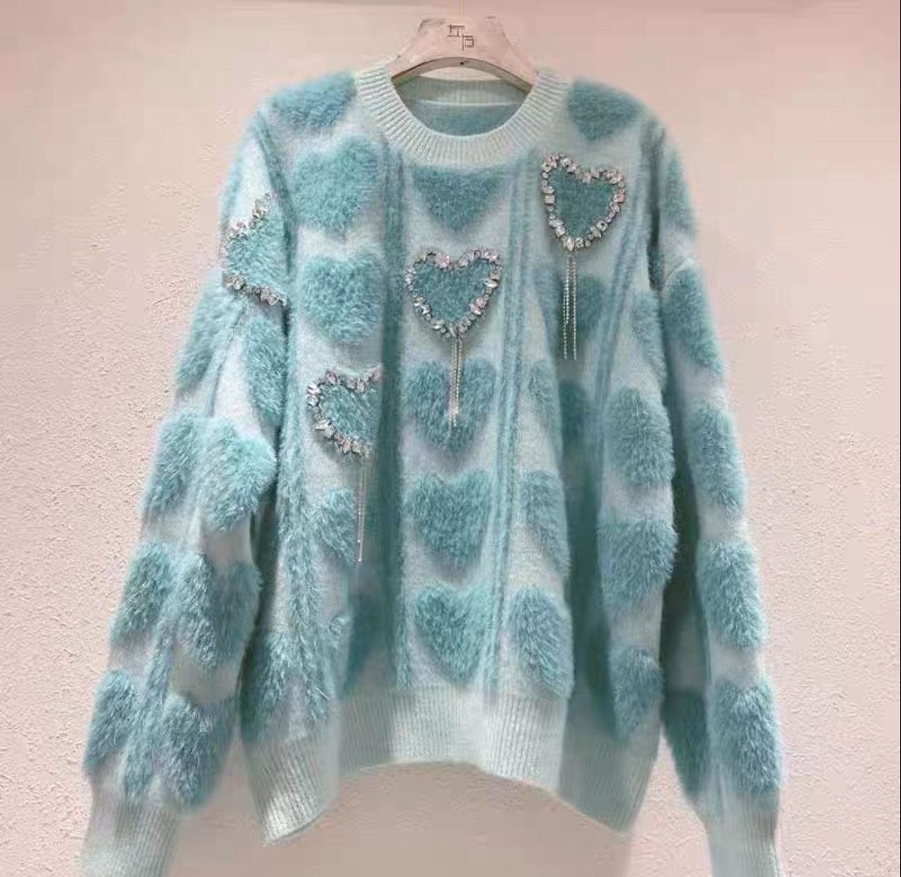Pankh Blush Soft Wool Sweater