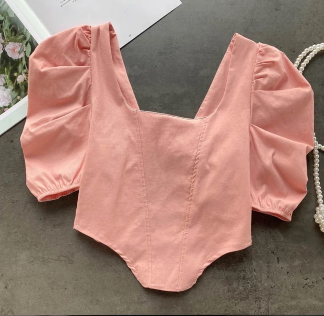 Pankh Elice Summer Corset Fit Cropped Top