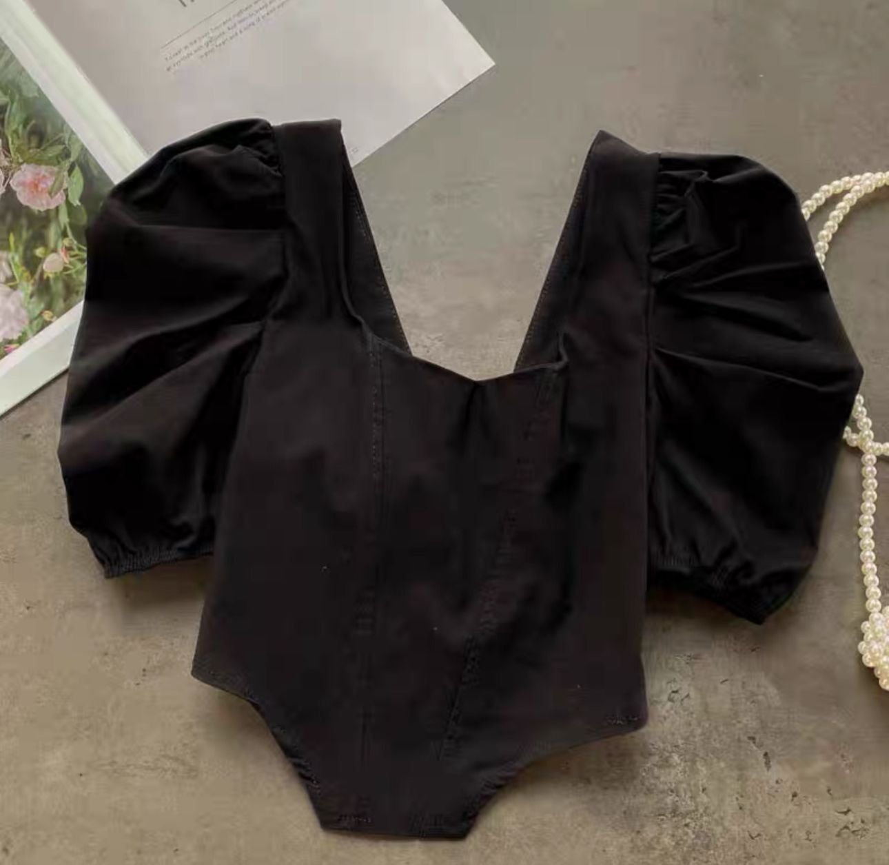 Pankh Elice Summer Corset Fit Cropped Top