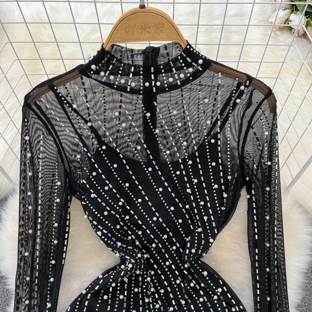 Pankh Grace Rhinestone Dress