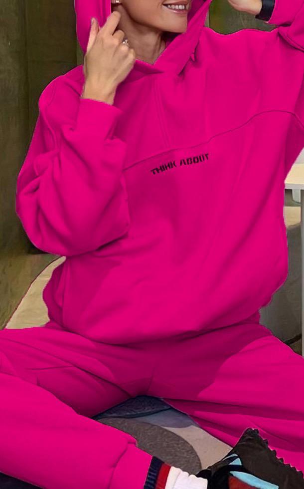 Pankh Mirac Loose Style Hoodie & Jogger Travel/Lounge wear Coord Set