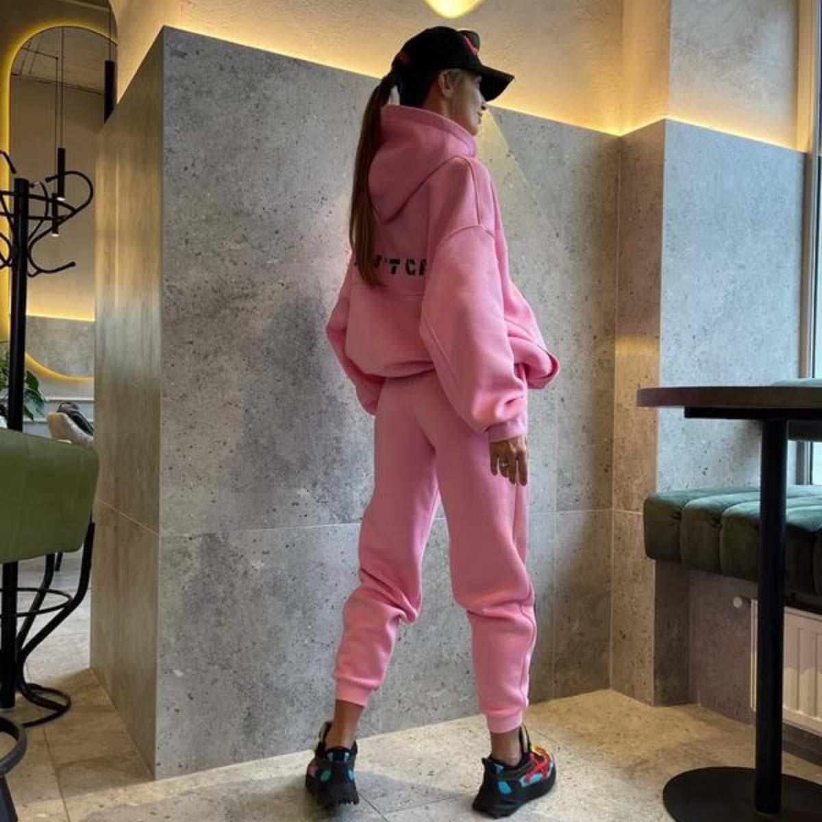 Pankh Mirac Relax Wear Loose Style Hoodie & Jogger Set