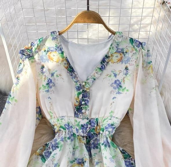 Pankh Los Floral Printed Dress