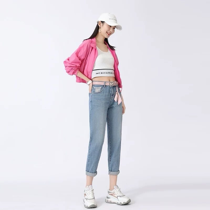Pankh Asher High Waist Denim Pant