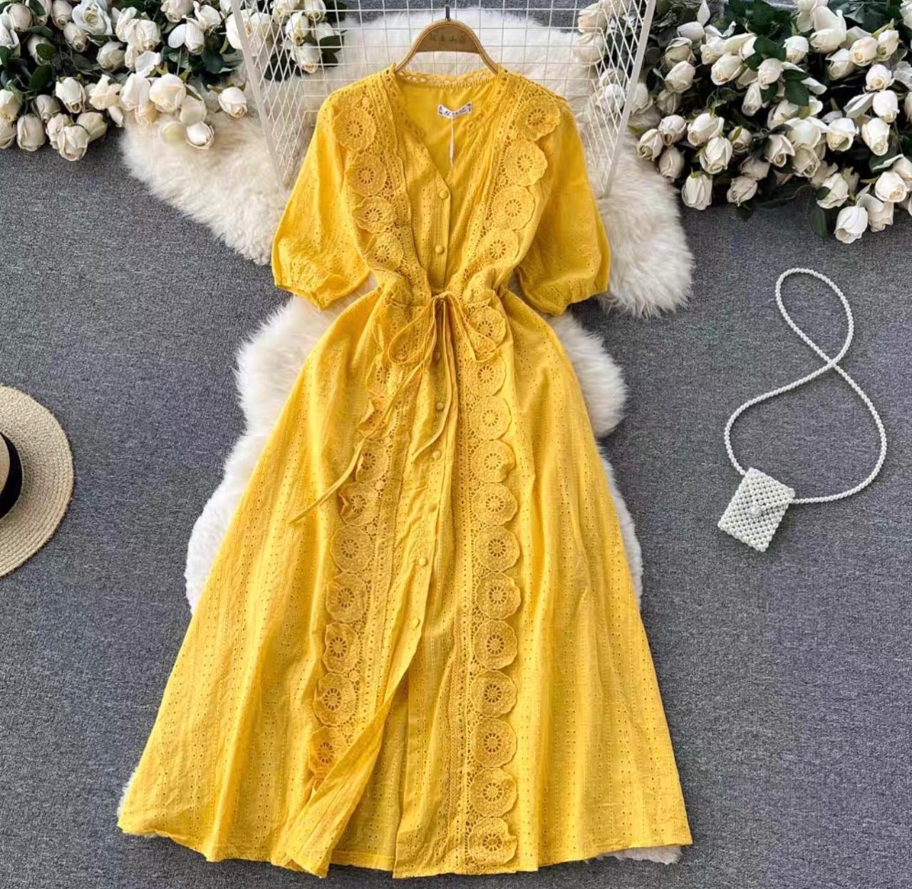 Pankh Lexux Summer Pure Cotton Maxi Dress