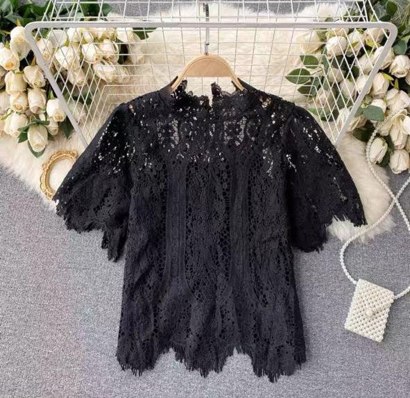 Pankh Darla Crocia Top
