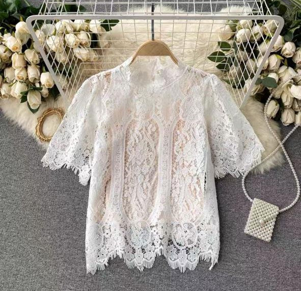 Pankh Darla Crocia Top