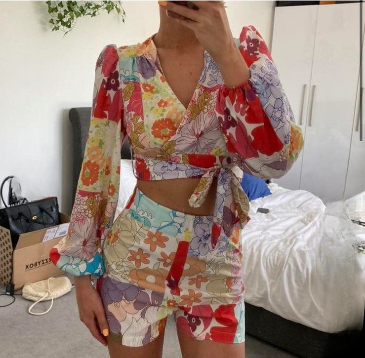 Pankh Jonah Floral Printed Coord