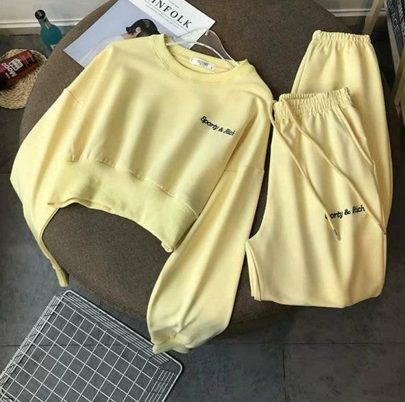 Pankh Sporty and Rich Cotton Track set