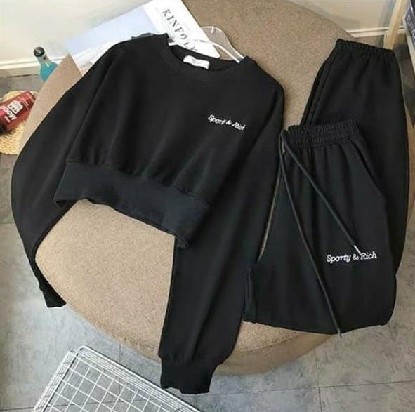 Pankh Sporty and Rich Cotton Track set