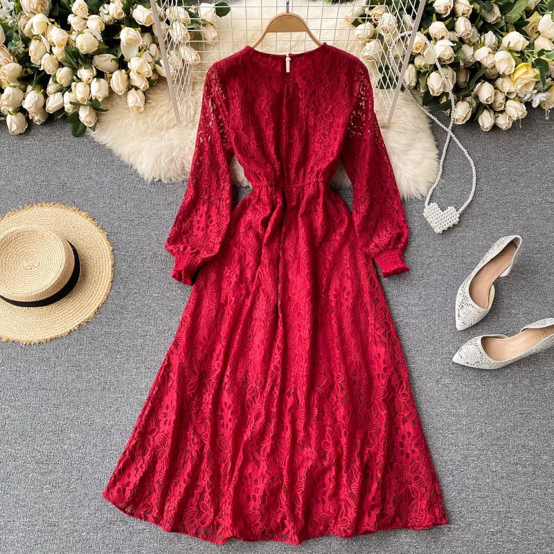 Pankh Pesley half lace half pleated maxi