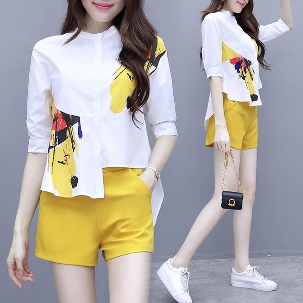 Pankh Avery Cotton shirt and short set