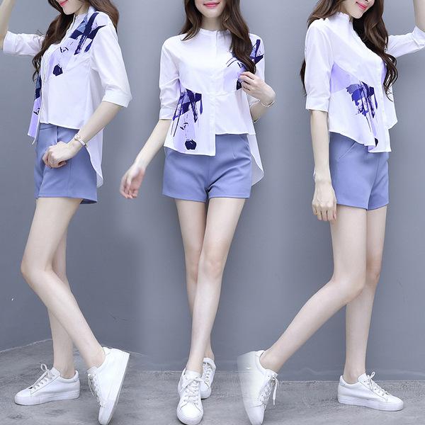 Pankh Avery Cotton shirt and short set