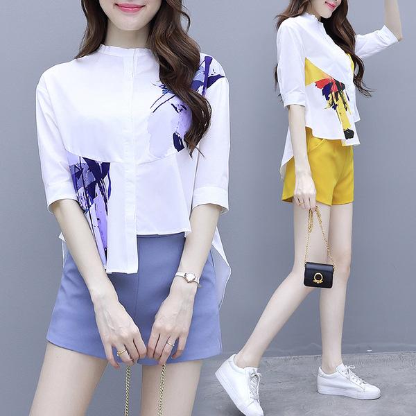 Pankh Avery Cotton shirt and short set