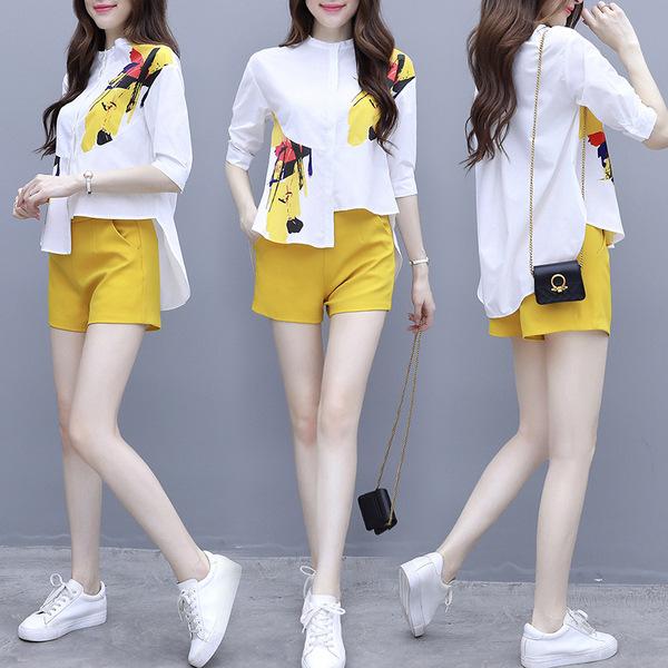 Pankh Avery Cotton shirt and short set