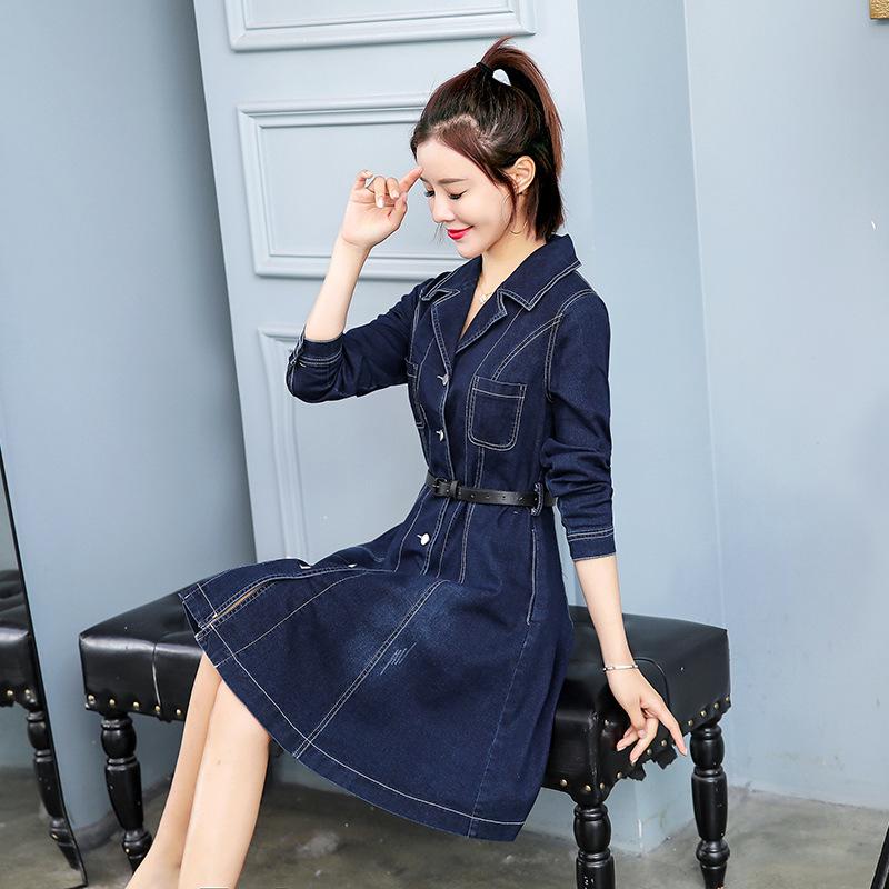 Pankh Quinn Denim Short Dress