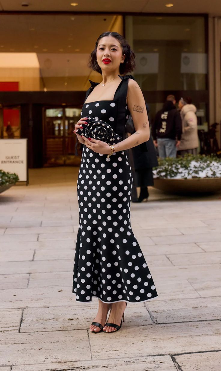 Pankh Marcel Polka Dot Crop Top And Skirt Set