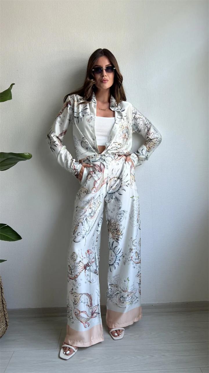 Pankh Brennan Floral Printed Coord Set