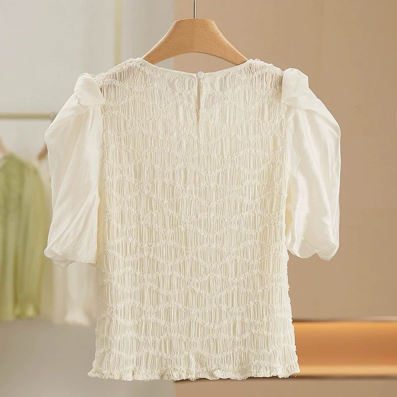 Pankh Lily Summer Linen Silk Top