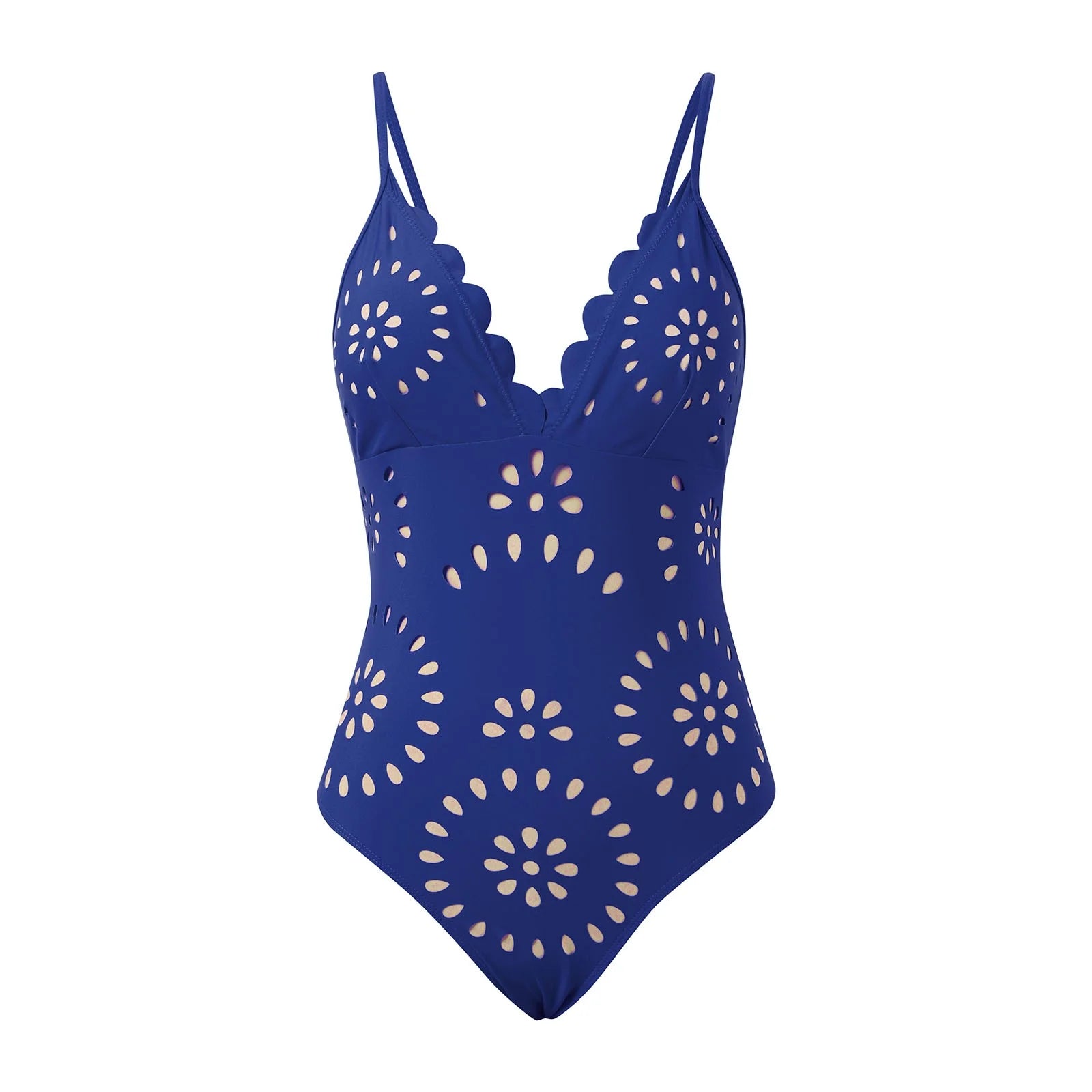 Pankh Israel Flowy Petal Swimsuit With Skirt Set