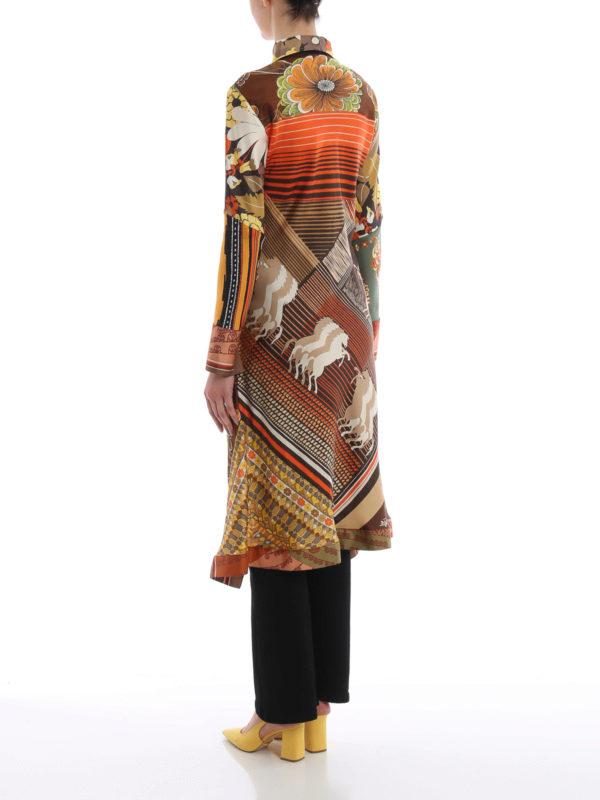 Pankh Bexley Floral Printed Maxi Long Sleeve Shirt