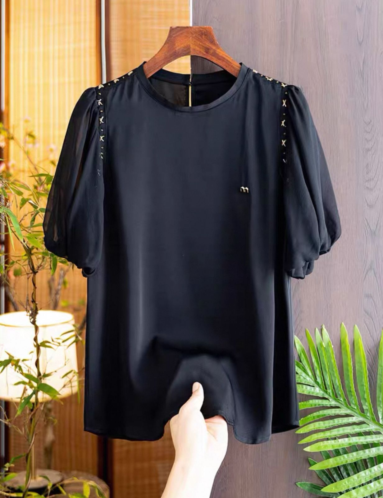 Pankh Aleyna Solid Regular Fit Top