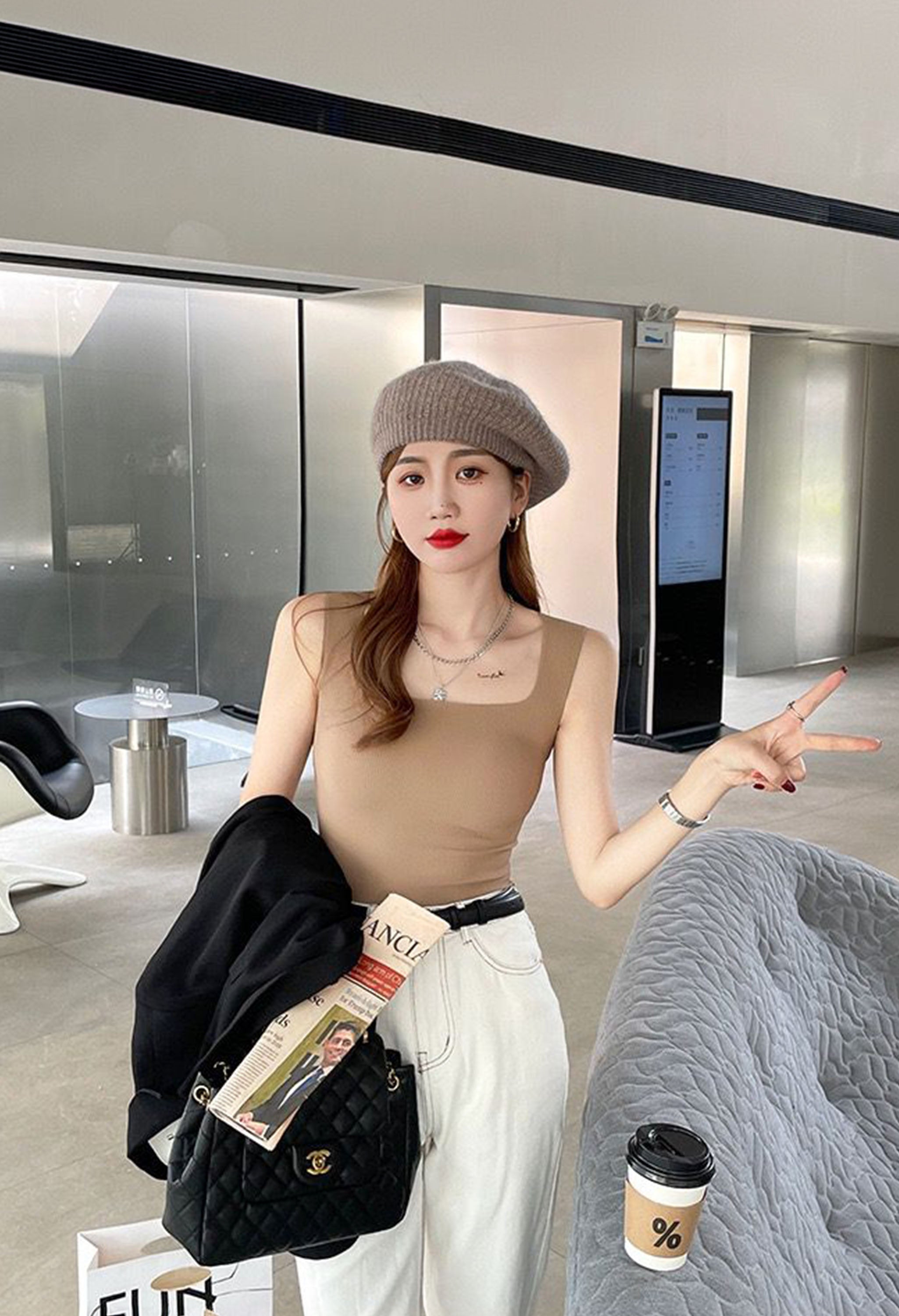 Pankh Wren Padded Inbuilt Bra Tank Top