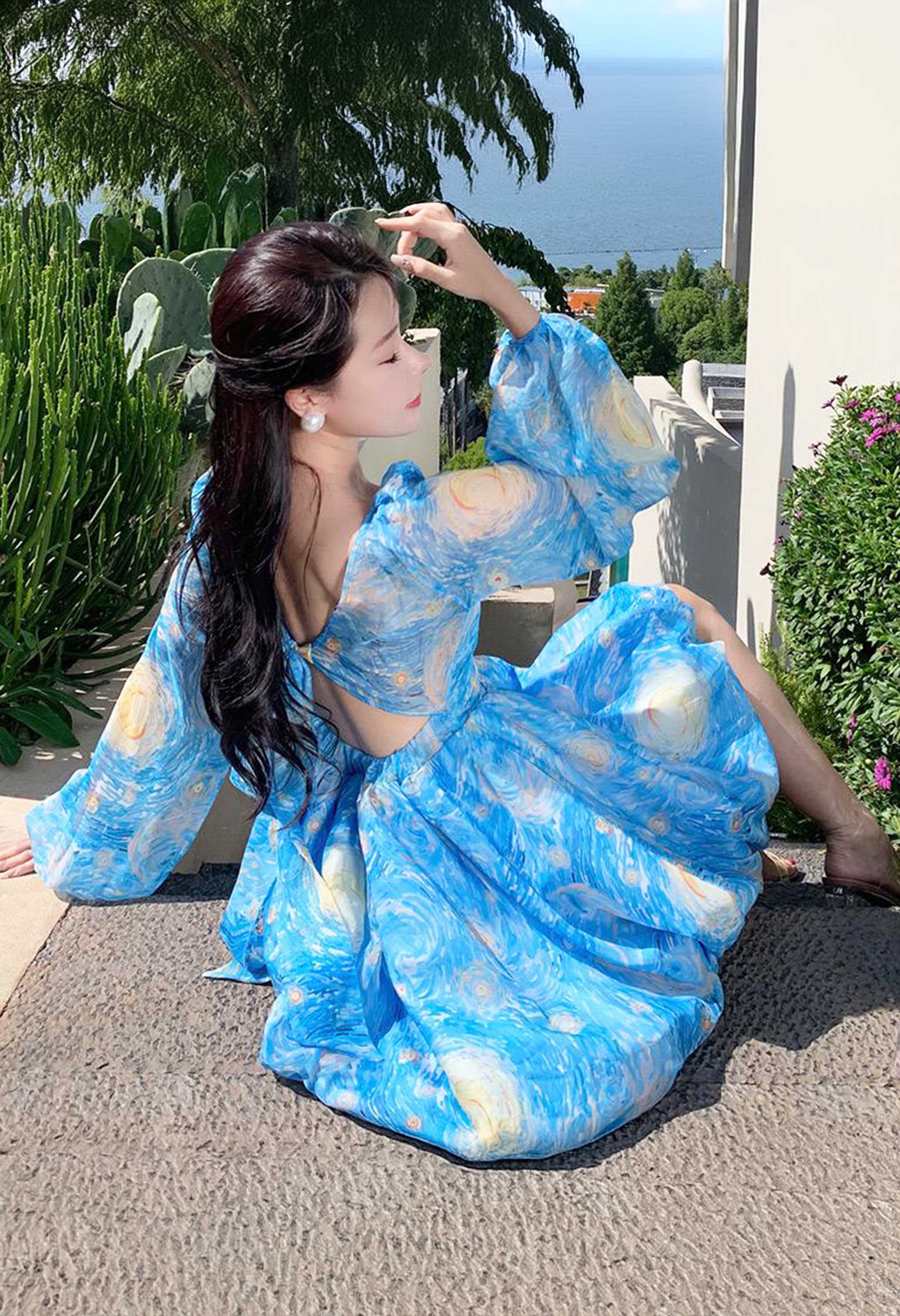 Pankh Fiona Backless Mini Dress