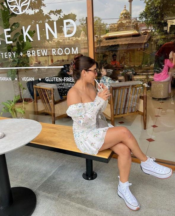 Pankh Chloe Smoked Mini Dress