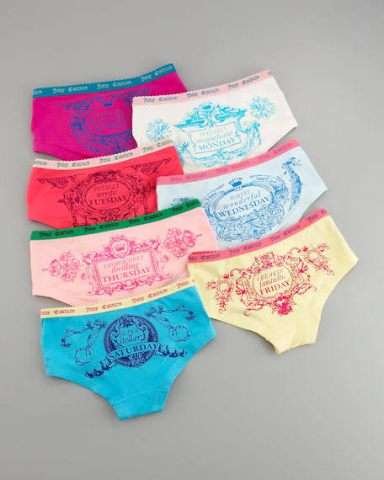 Pankh JC premium cotton set of 7 women briefs/panties/underpants gift set