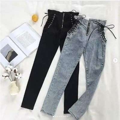 Pankh Hulie High Waist Pants